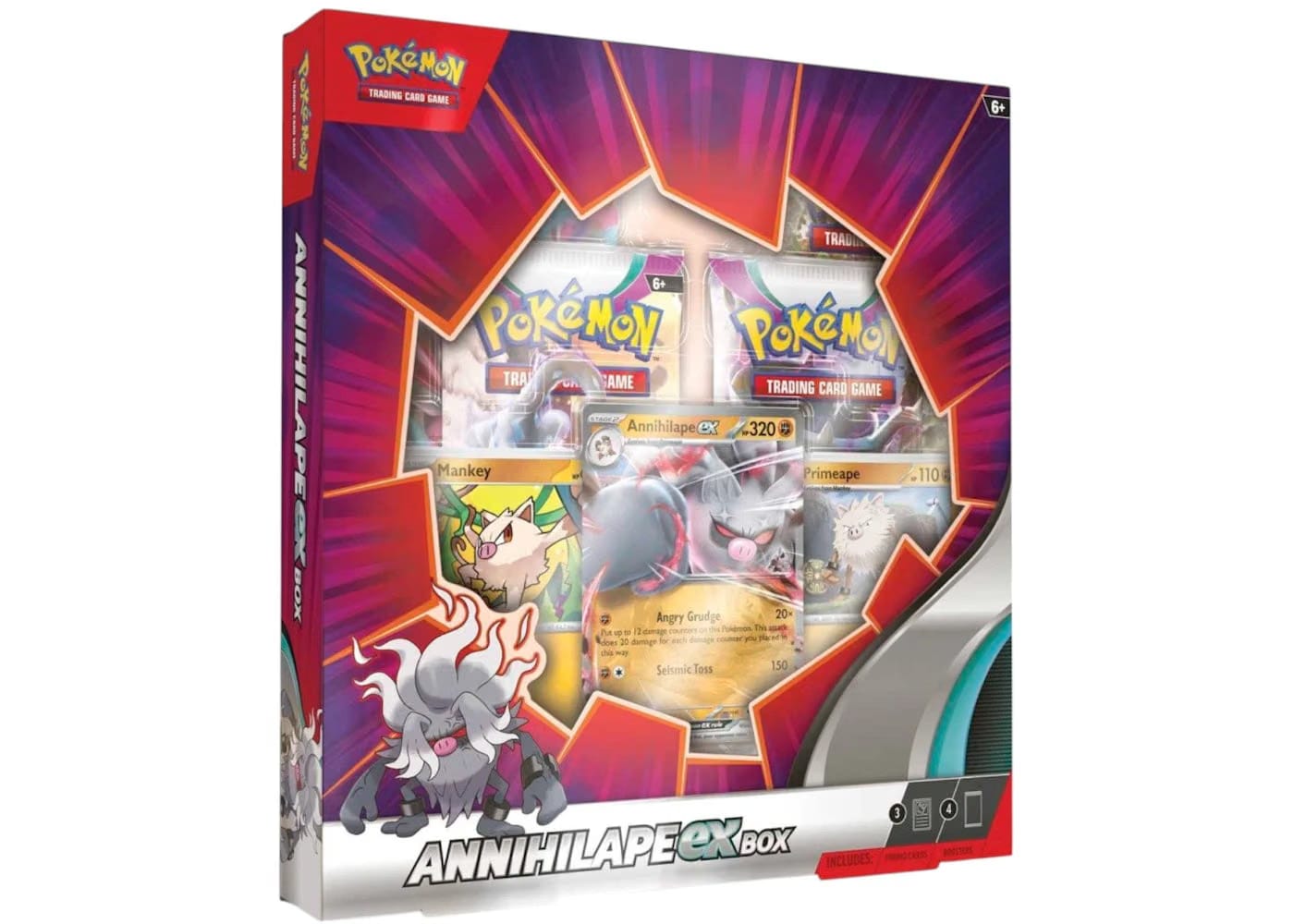 2024 Pokemon Scarlet & Violet Annihilape Ex Collection Box