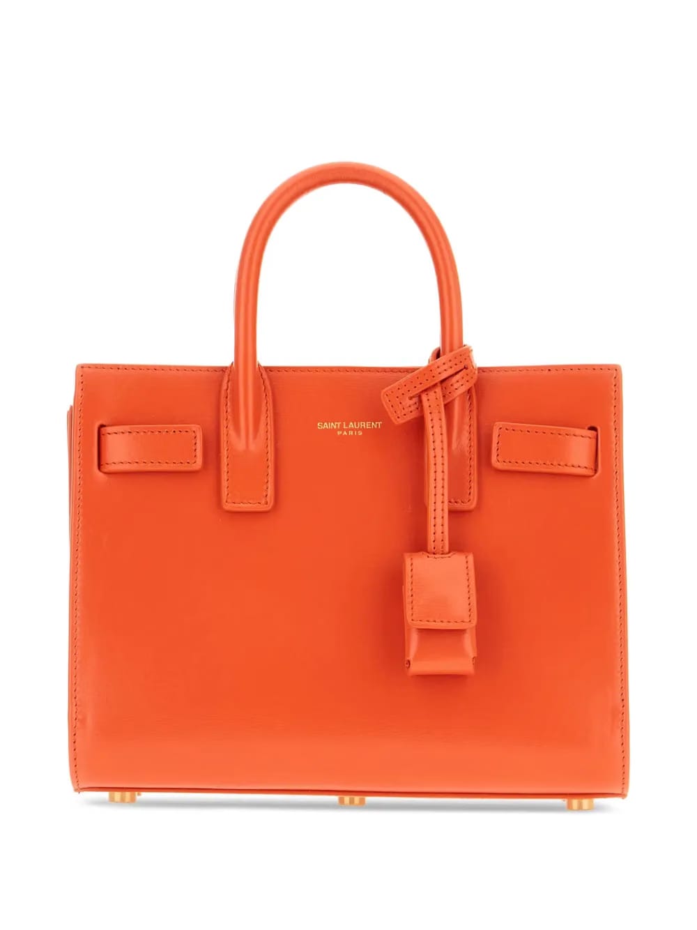 leather top-handles tote bag