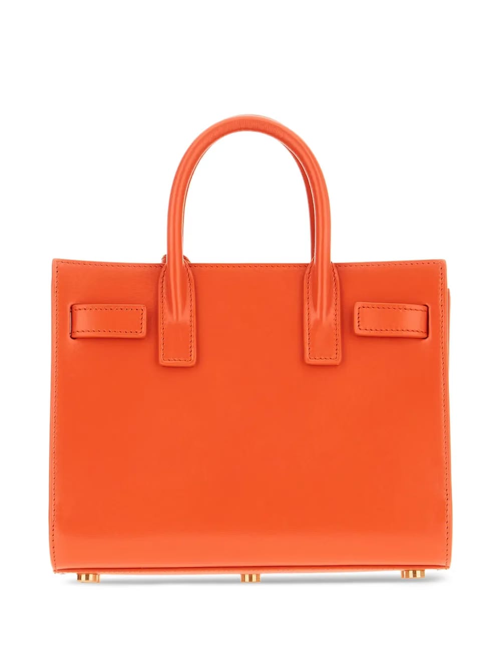 leather top-handles tote bag
