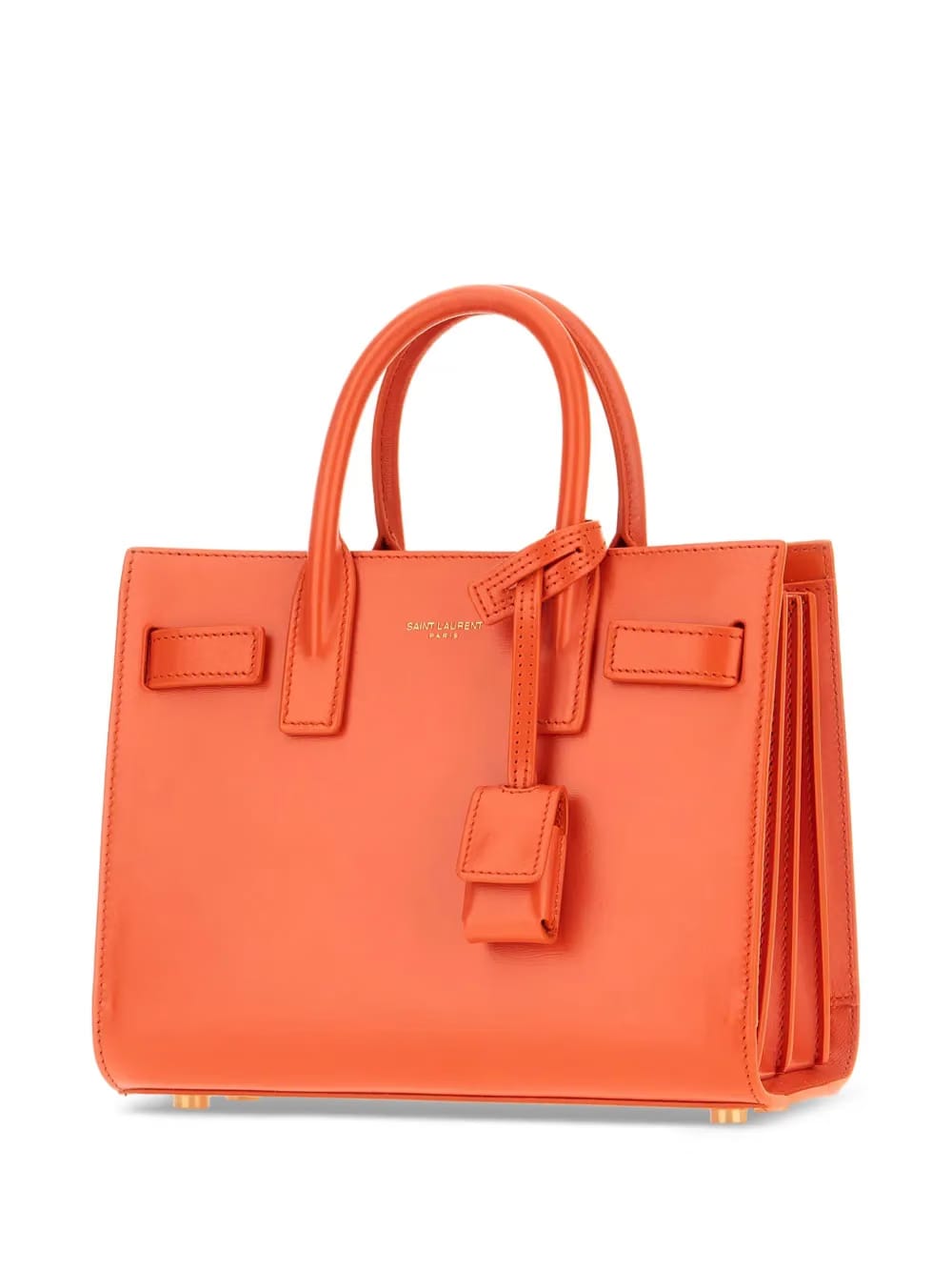 leather top-handles tote bag