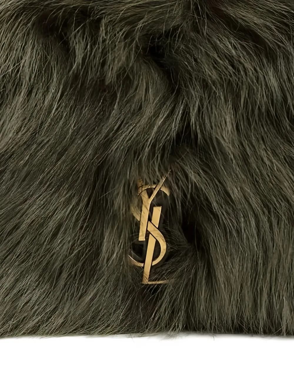Jamie shearling shoulder bag