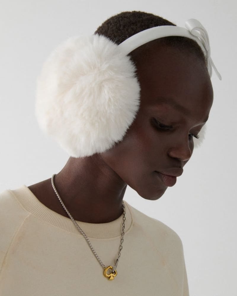 Shoelace Bow Earmuffs