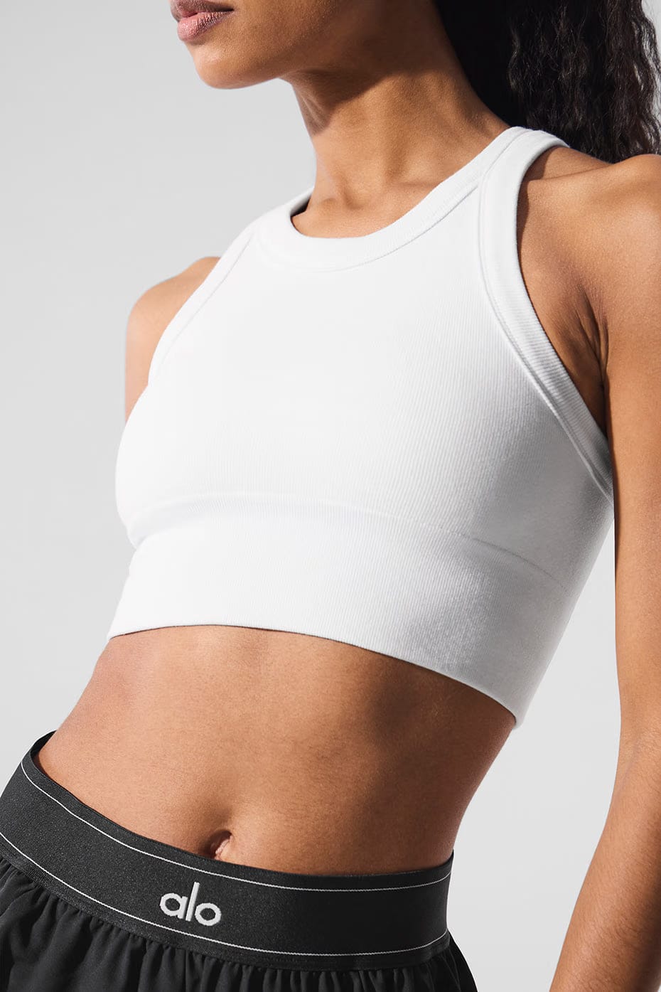 Alo Yoga Seamless Delight High Neck Bra