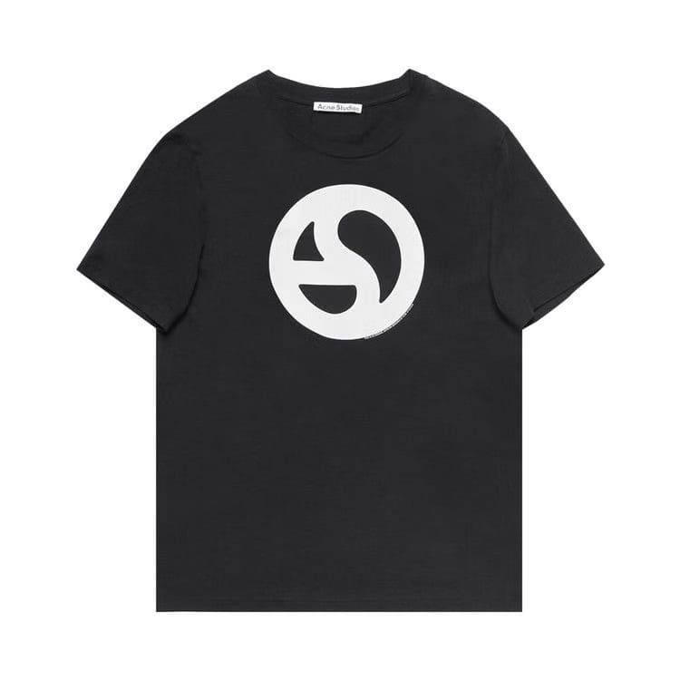 Acne Studios Printed T-Shirt Black/Ecru