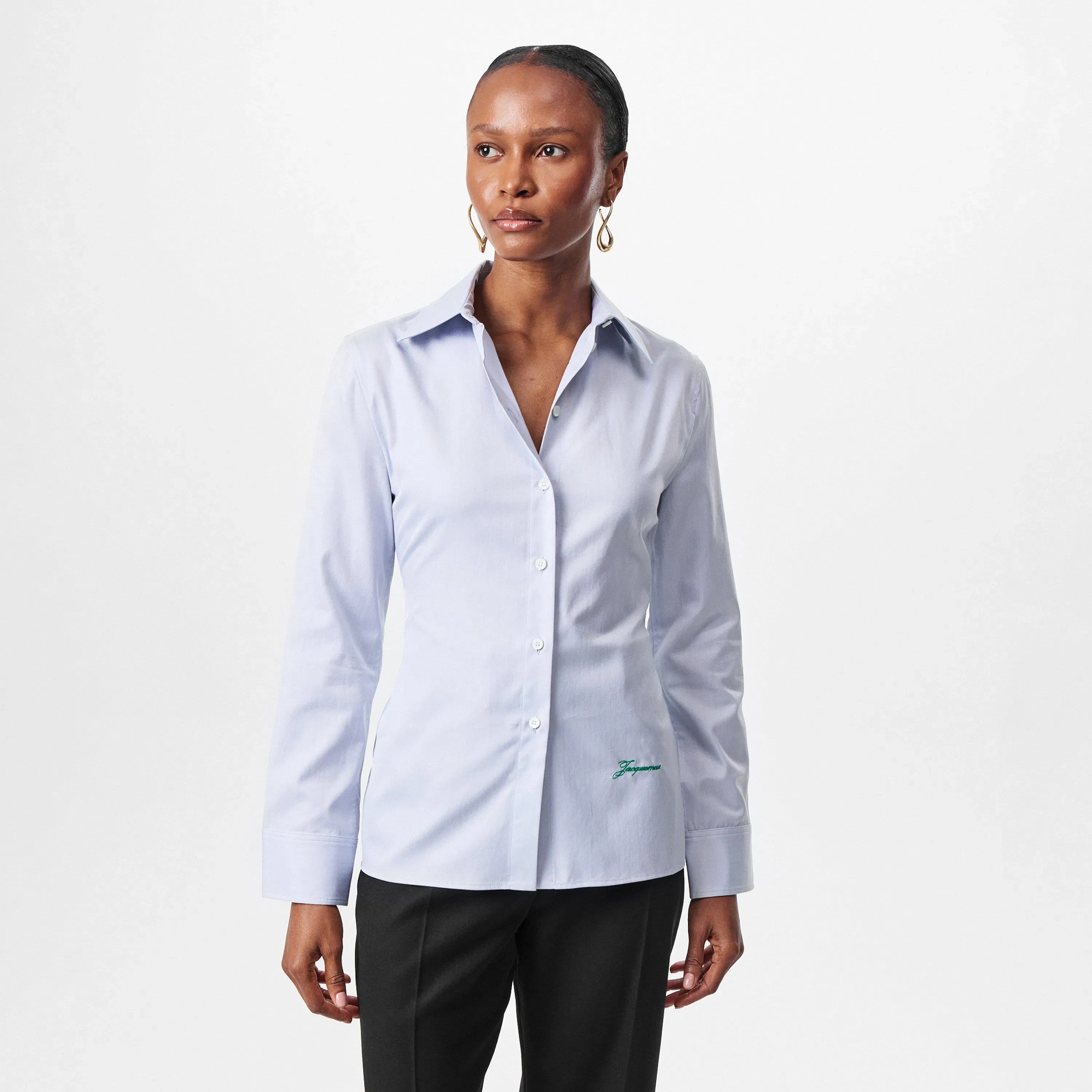 Long Sleeve Patterned Shirt