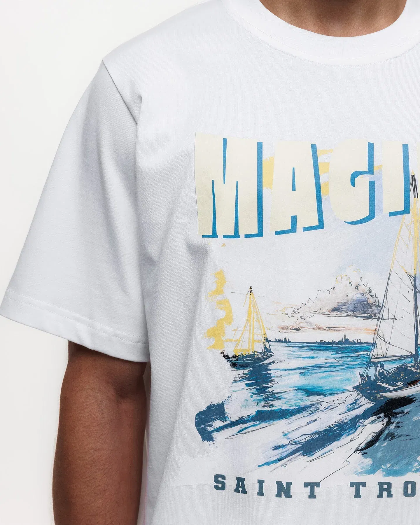 Magiri Voyage Printed T-Shirt in White
