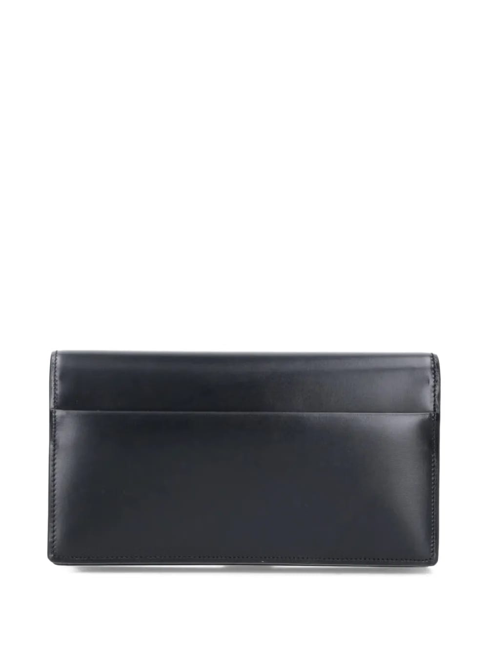 logo-plaque chain-strap clutch bag