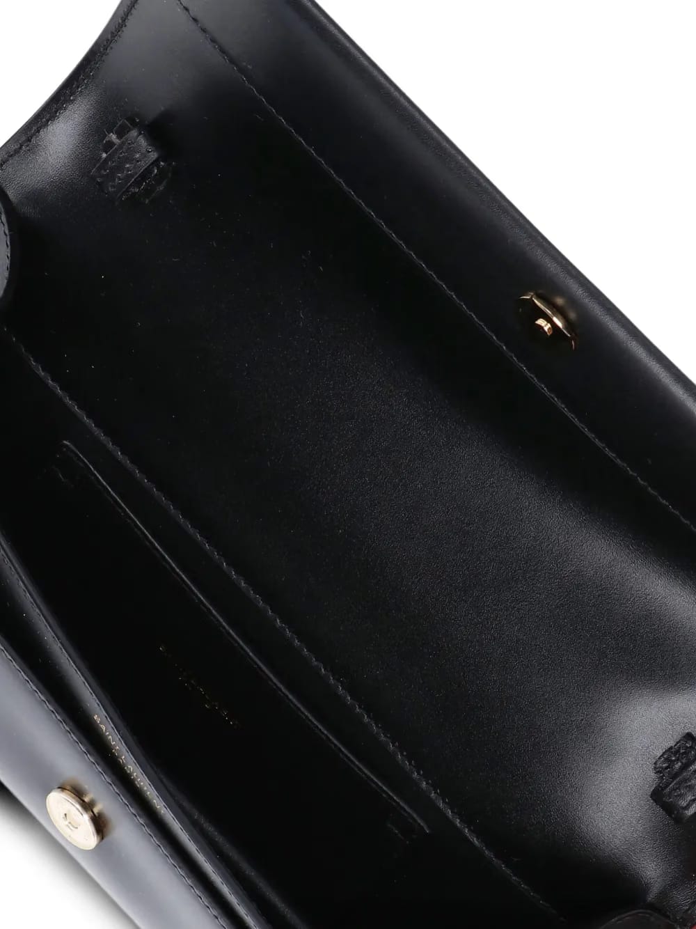 logo-plaque chain-strap clutch bag