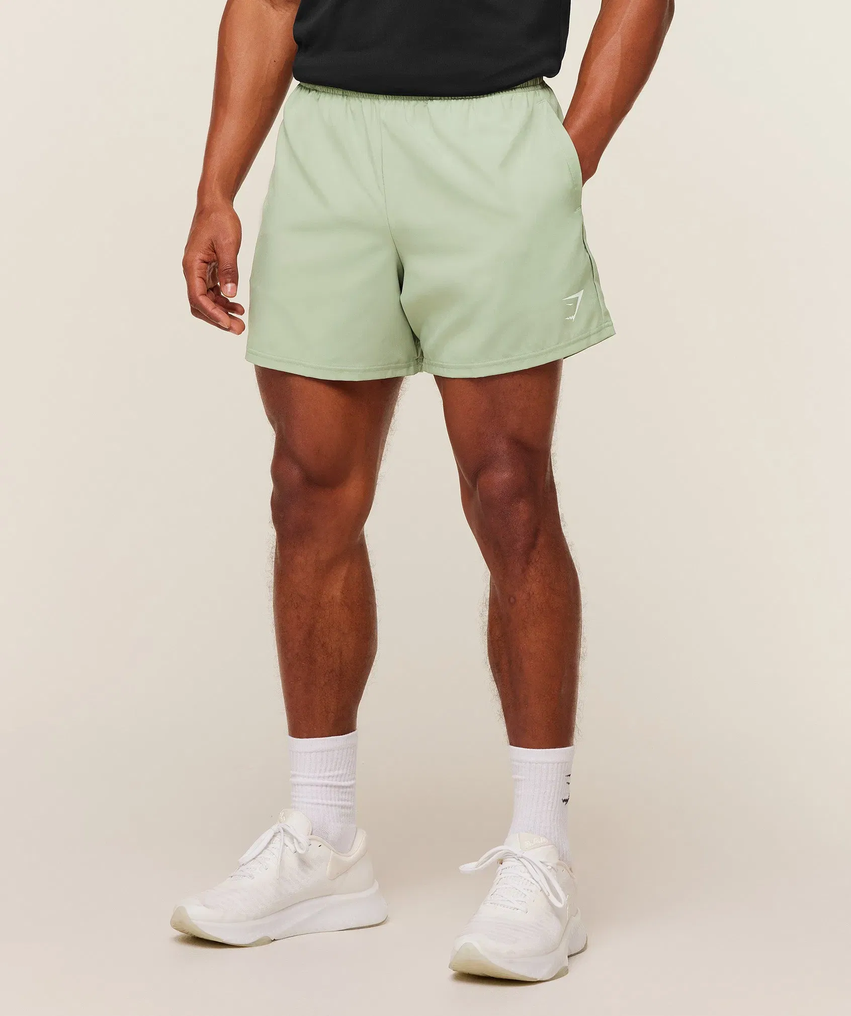 Gymshark Arrival 5" Shorts - GS Haze Green