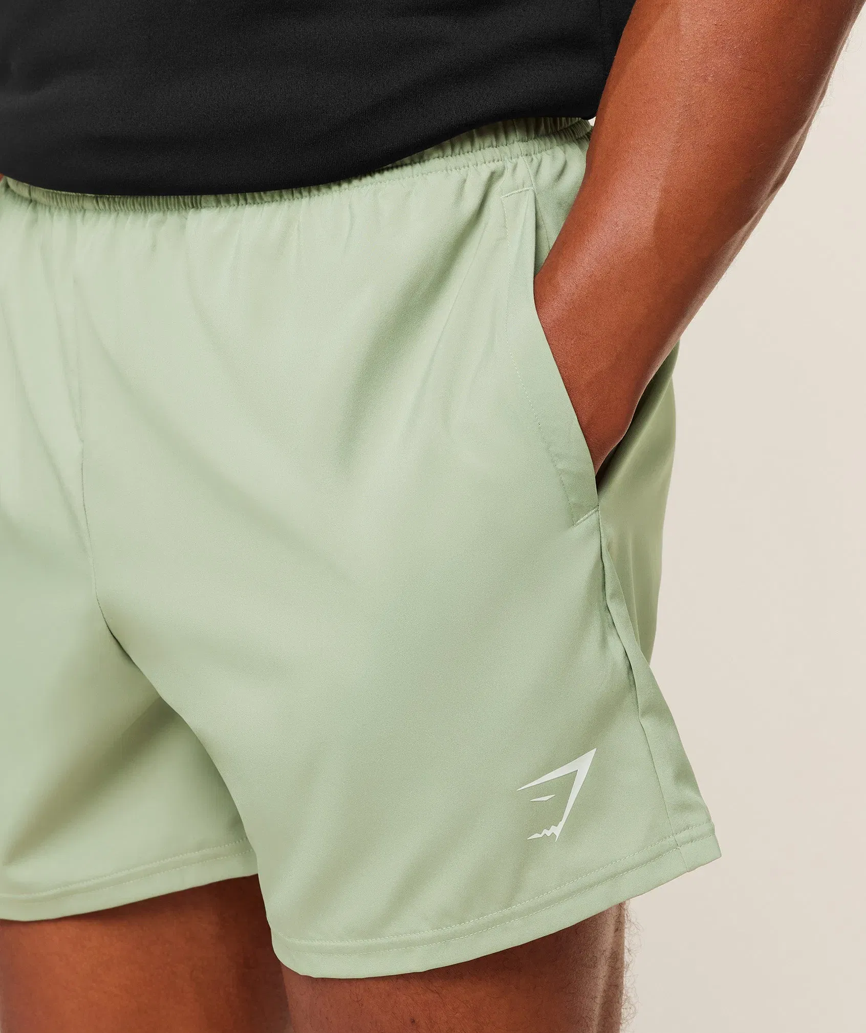 Gymshark Arrival 5" Shorts - GS Haze Green