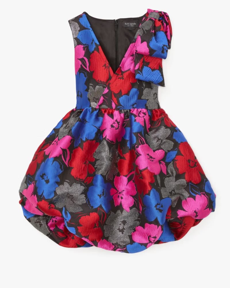 Painterly Blooms Bubble Dress