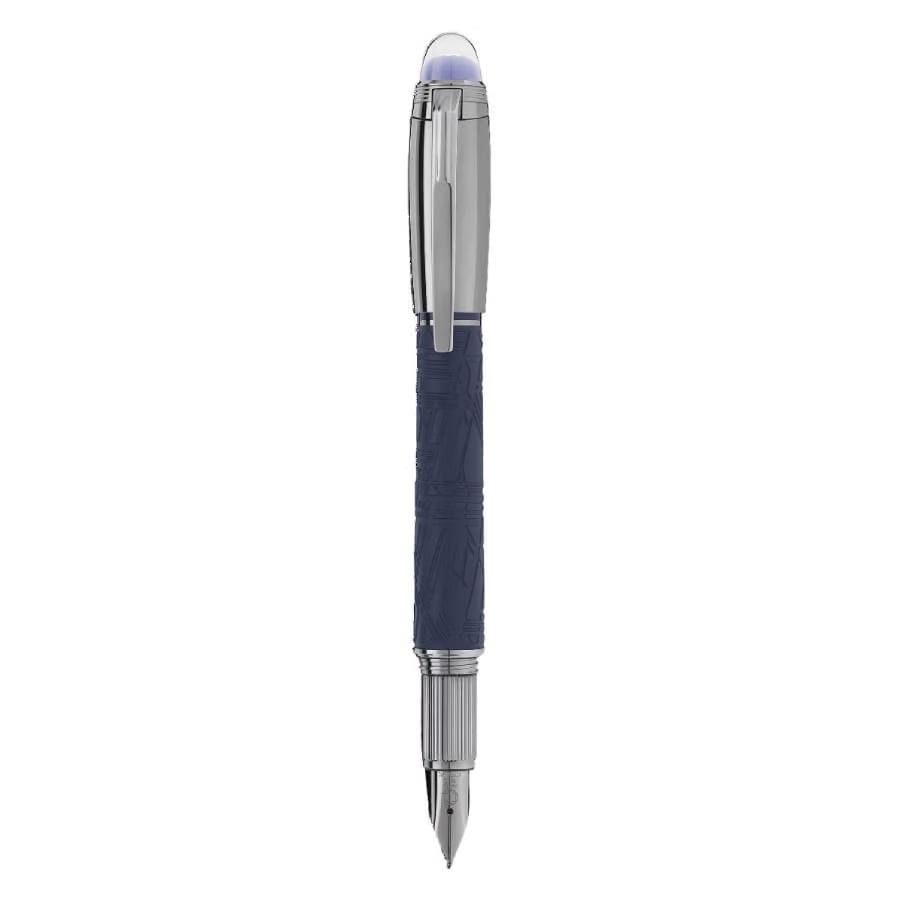 Montblanc Starwalker Space Blue Doue Fountain Pen (F)