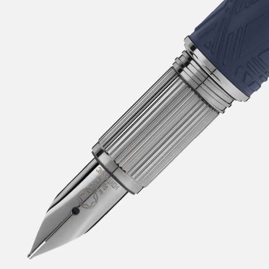 Montblanc Starwalker Space Blue Doue Fountain Pen (F)