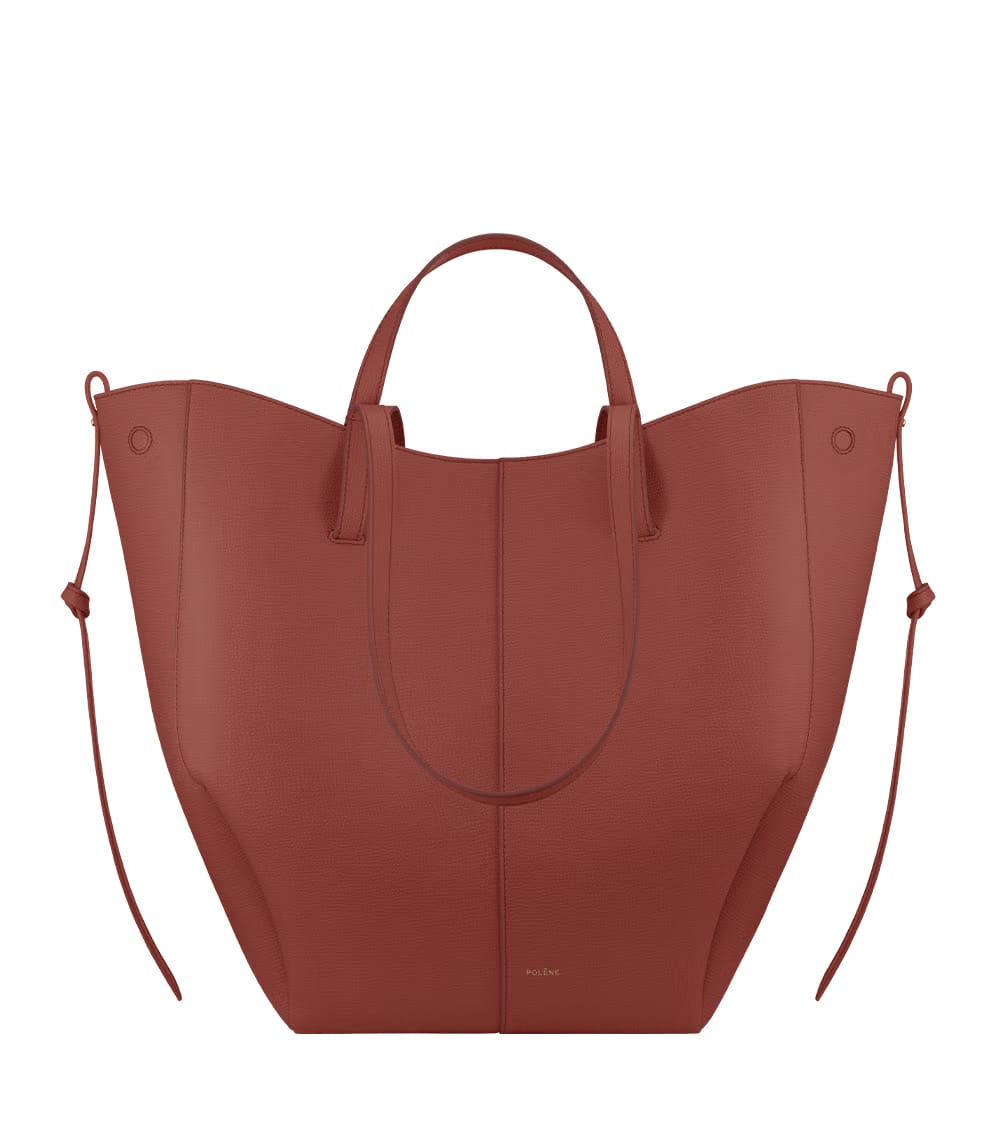 Polene Cyme Tote Textured Terracotta