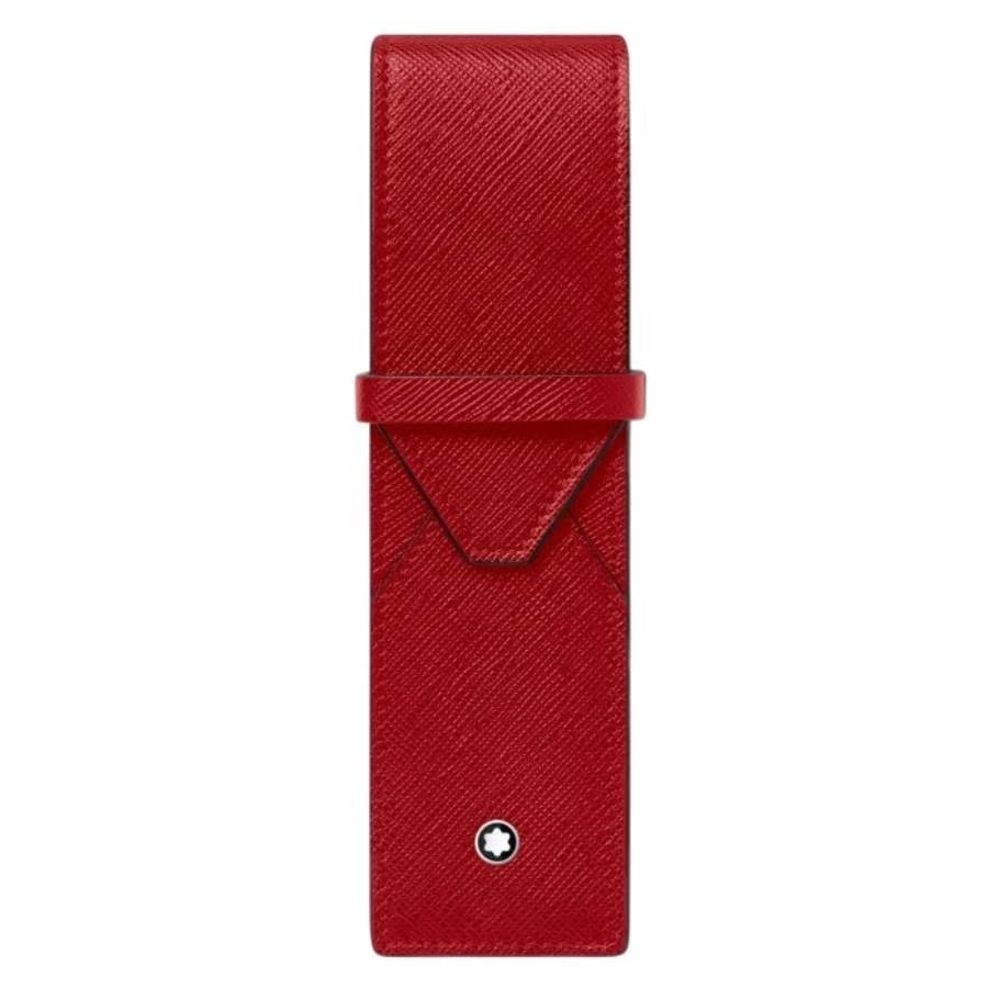 Montblanc Red Sartorial 2-Pen Pouch