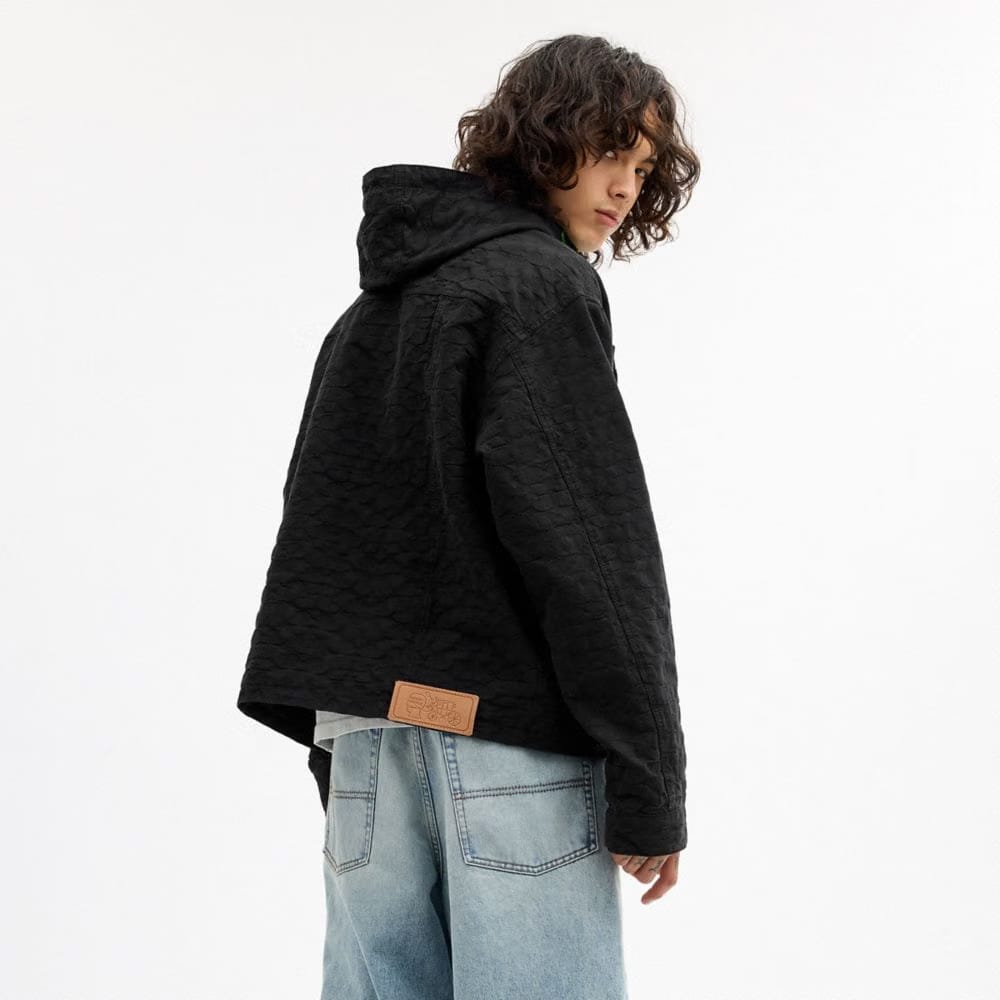 Coach Coach | Brain Dead Chore Jacket With Hood Black Signature