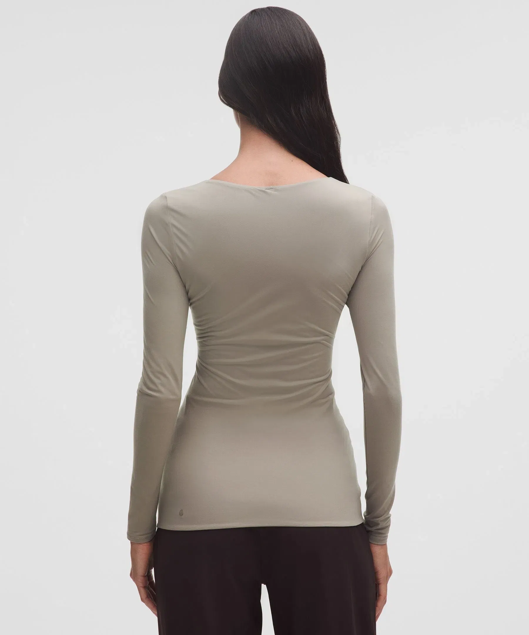 Lululemon Women's Wundermost Ultra-Soft Nulu V-Neck Long-Sleeve Shirt