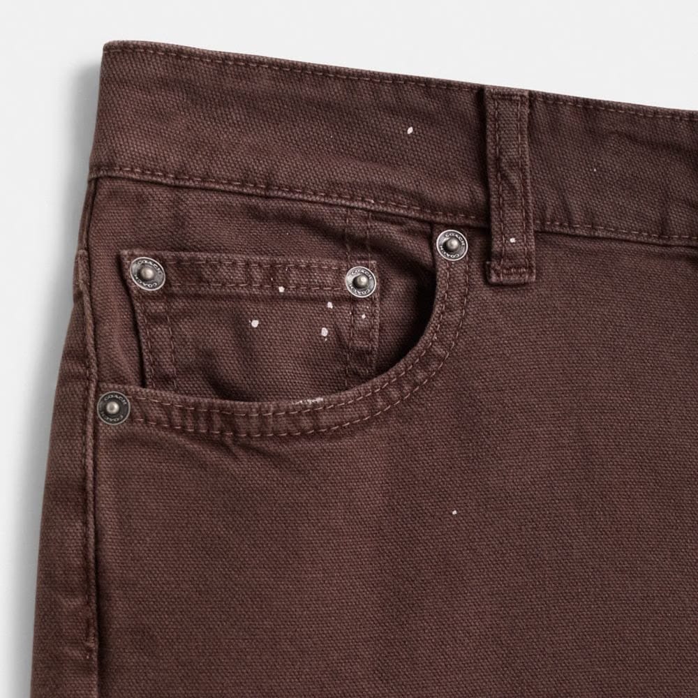 Restored Canvas Boot Cut Jeans