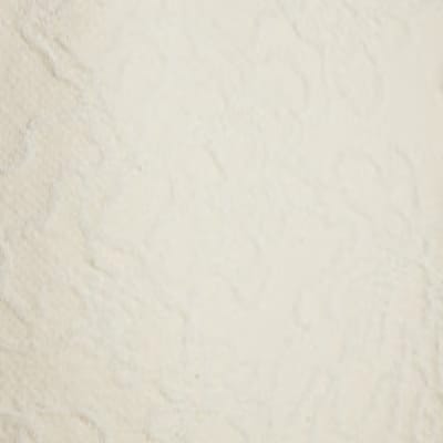 Cream Petite Jacquard Wide Trouser