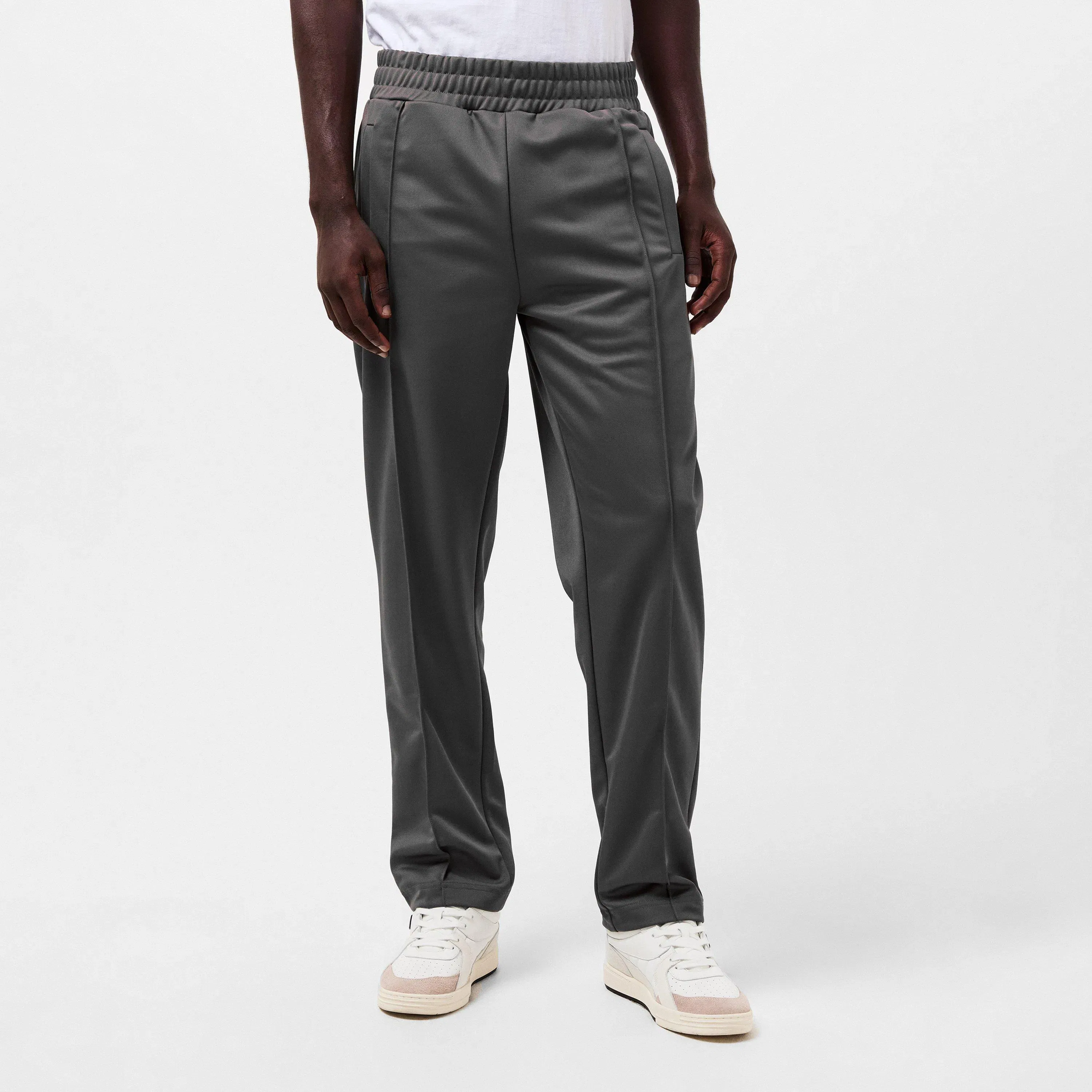Curve Woven Relaxed Fit Open Hem Tracksuit Joggers