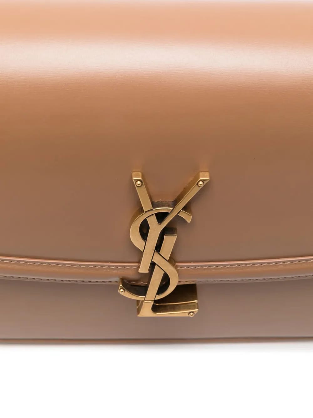 medium Solferino logo-plaque foldover shoulder bag