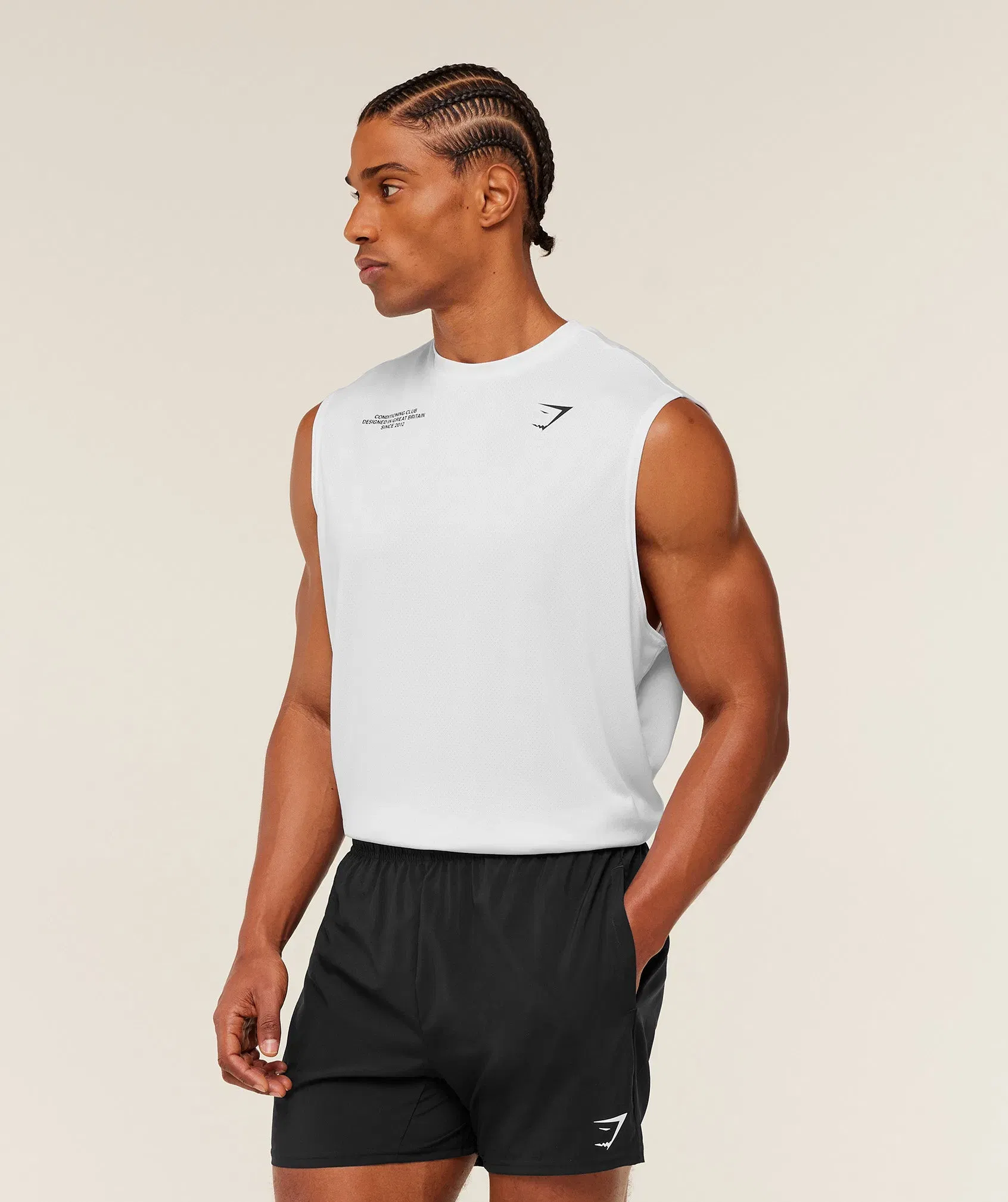 Gymshark Conditioning Club Tank - White