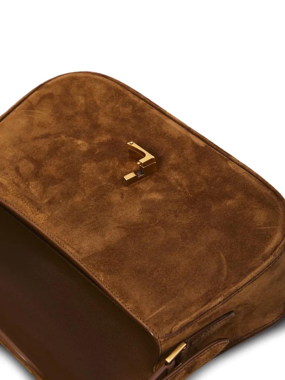 Cassandre suede shoulder bag