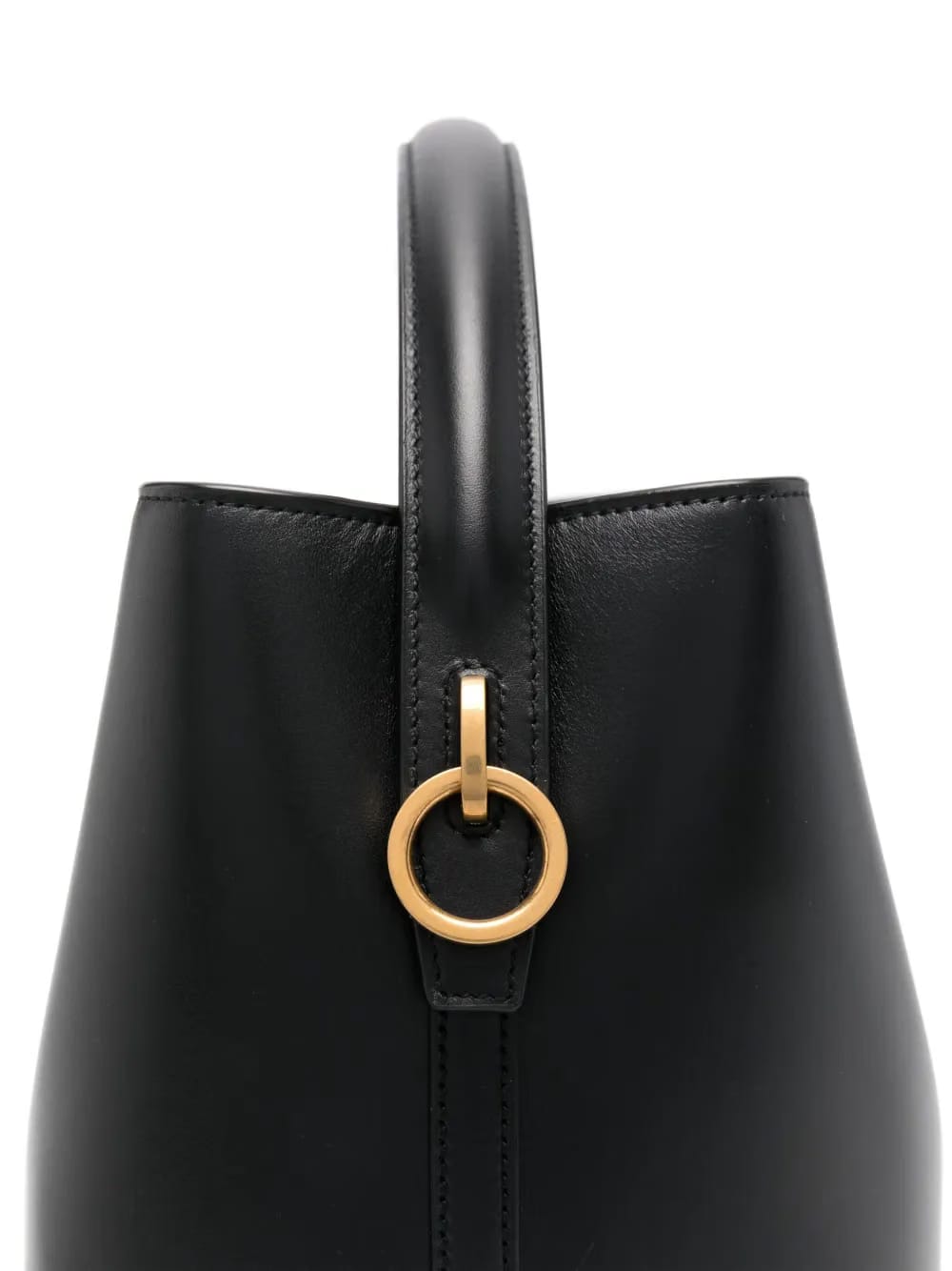Le 37 leather bucket bag