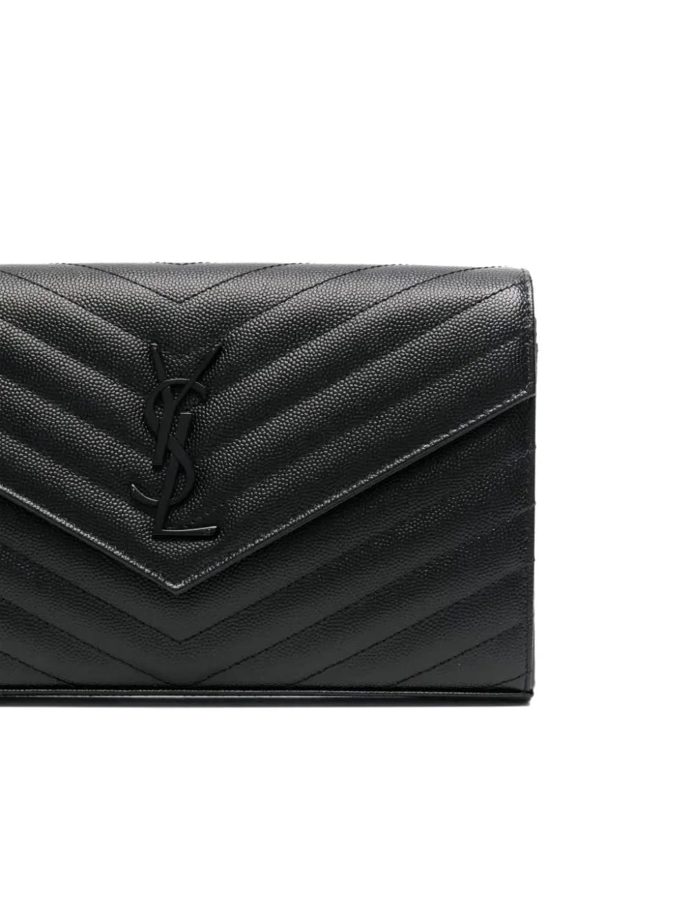 Classic Cassandre chain quilted-leather clutch