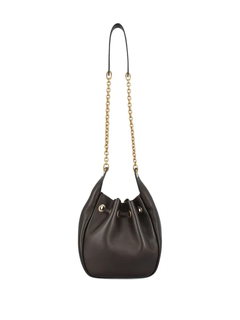 Paris drawstring chain bucket bag