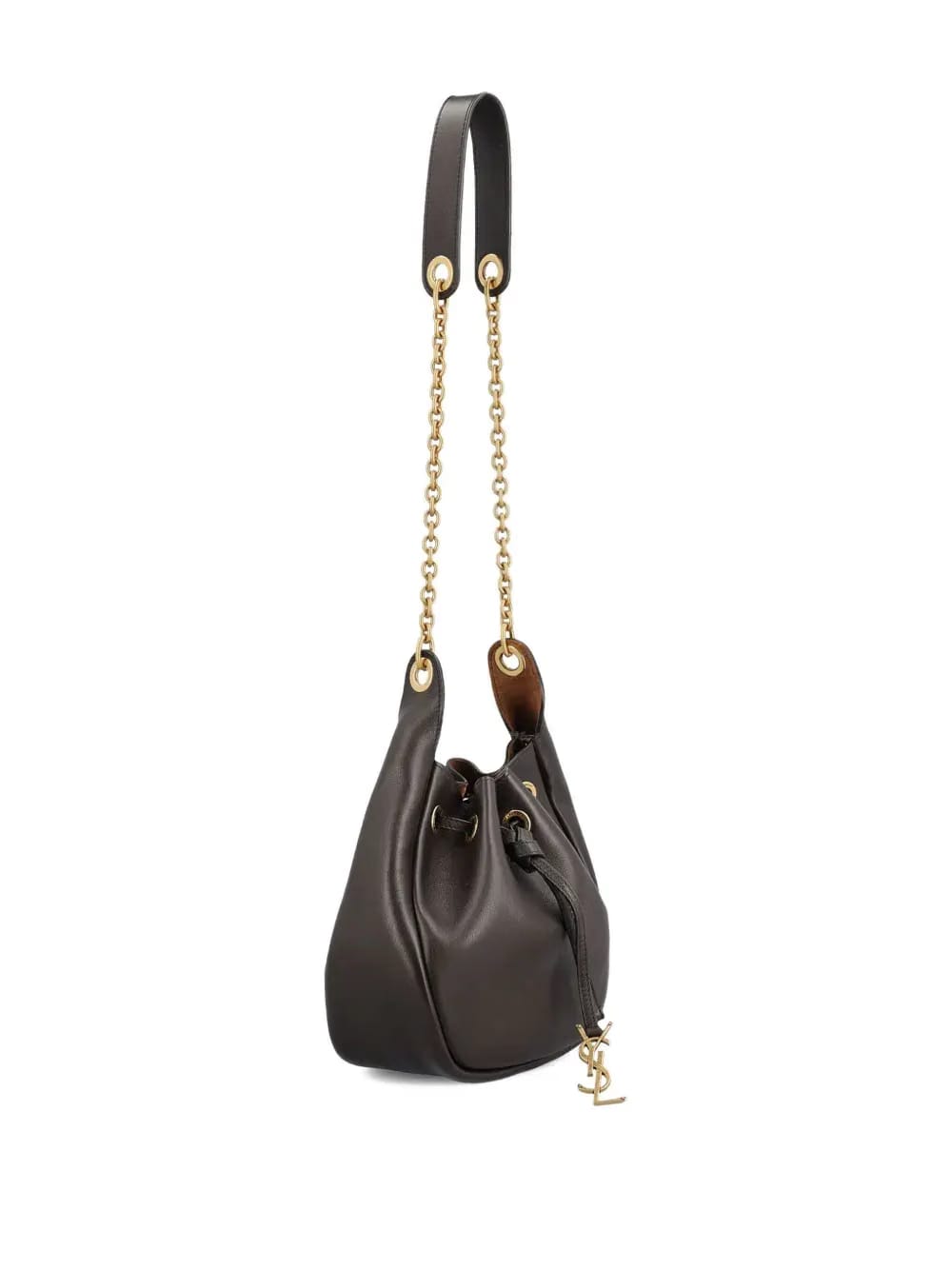 Paris drawstring chain bucket bag