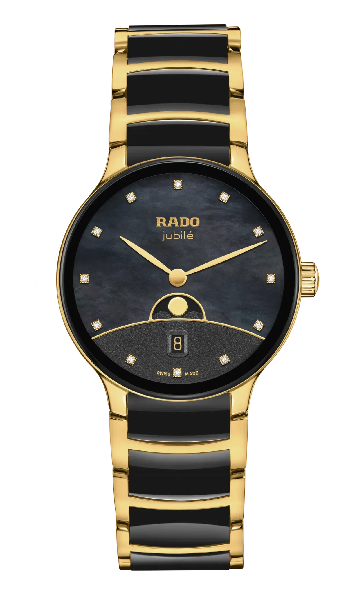 Rado Centrix Moonphase Black r30233942