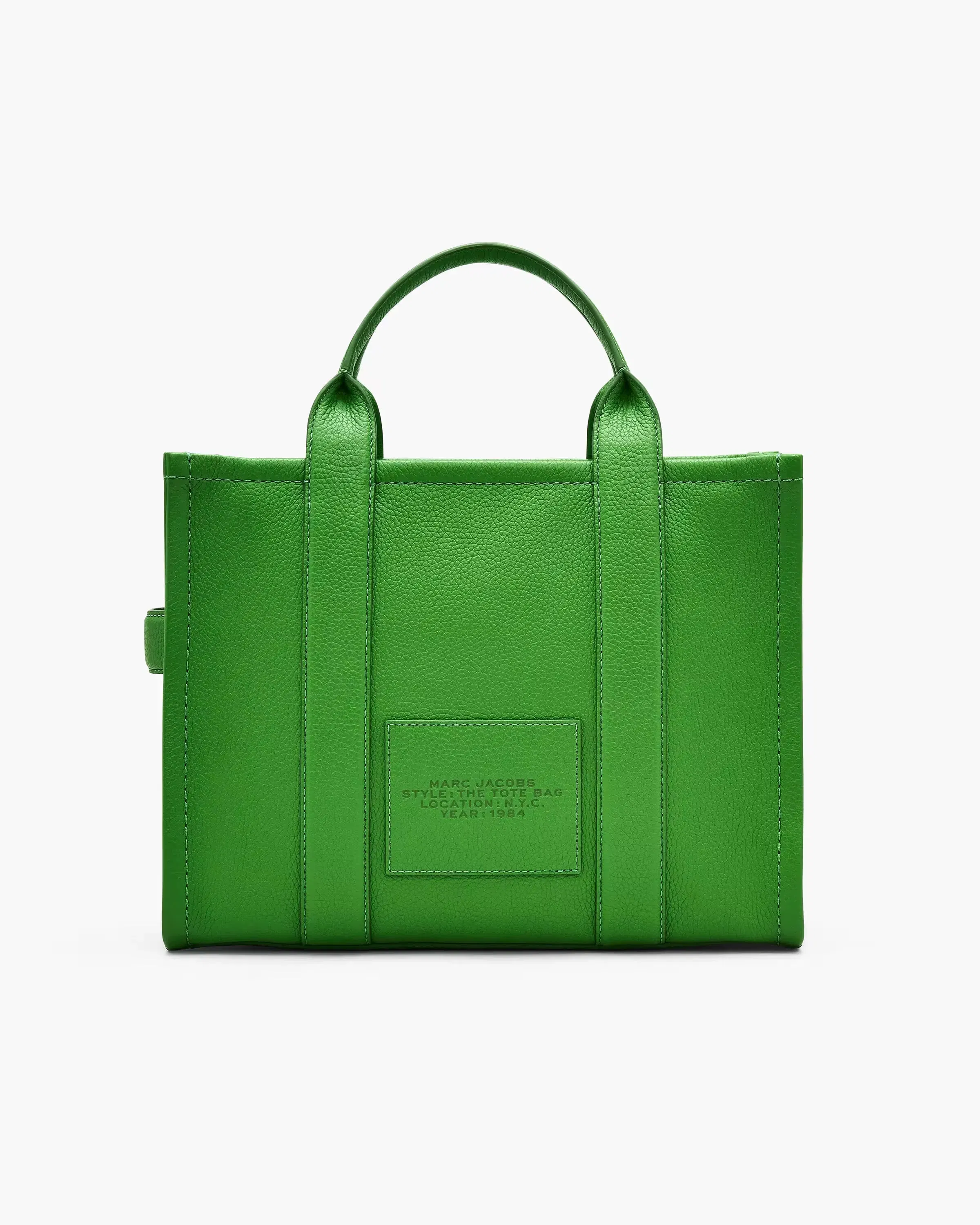Marc Jacobs The Leather Medium Tote Bag Kiwi