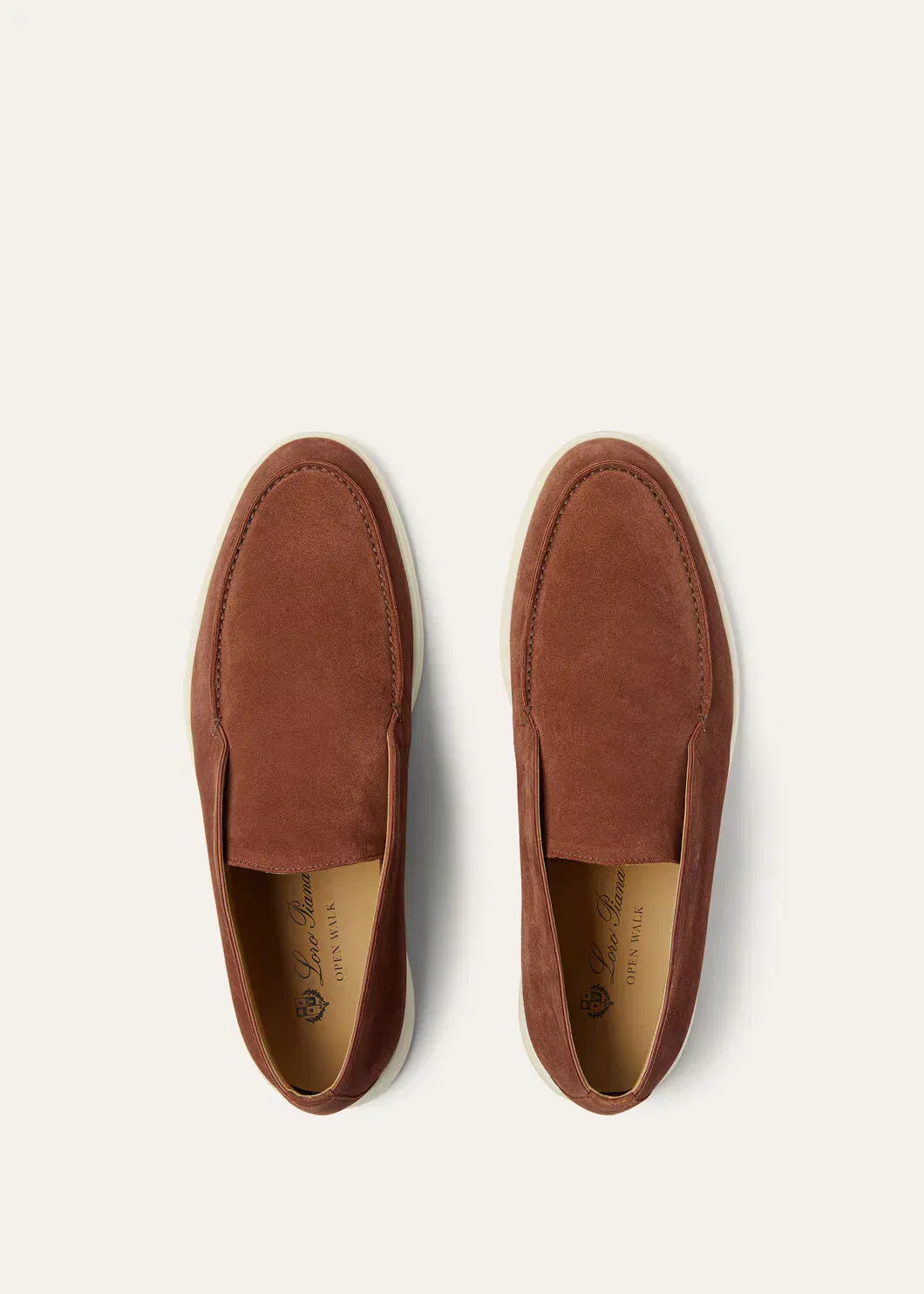 LoroPiana Open Walk Ankle Boot Brown Whiskey