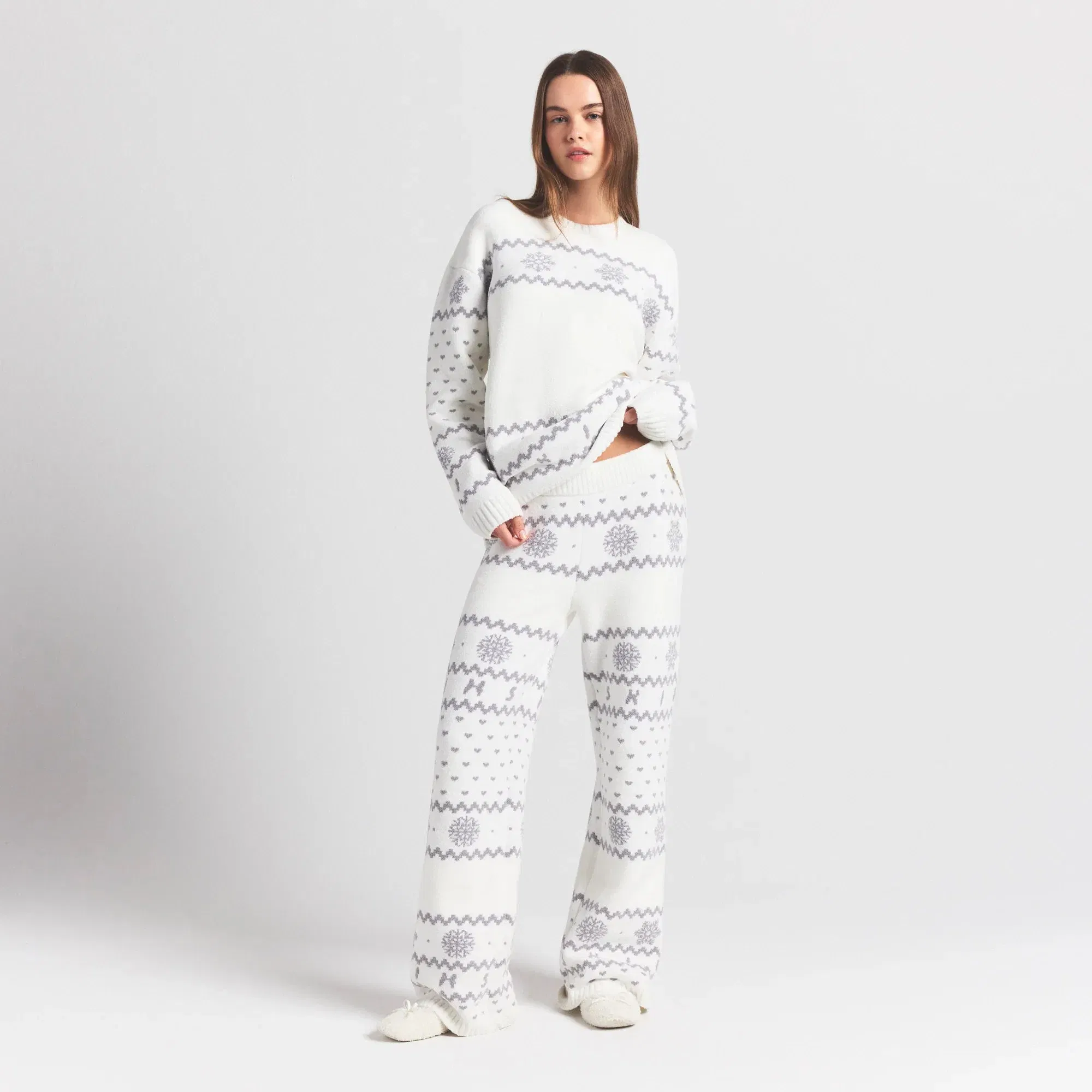 COZY LIGHT PANT | MARBLE HEART FAIR ISLE