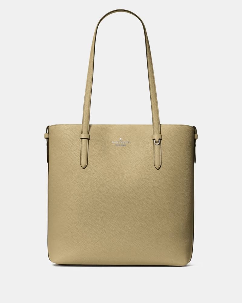 KateSpade Juliette Leather Medium Tote Elm