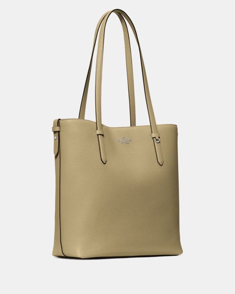 KateSpade Juliette Leather Medium Tote Elm
