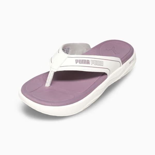 Puma Softride Seave V1 Flip-Flops Warm White-Elderberry