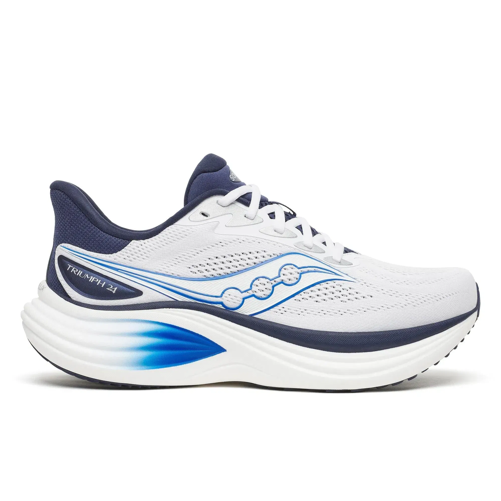 Saucony Men's Triumph 24 White | Naval
