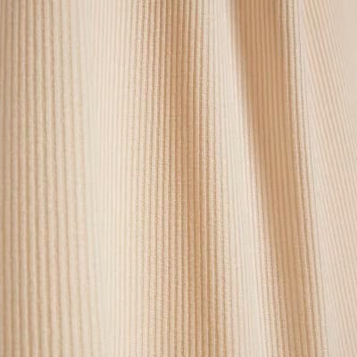 Cream Textured Wide Leg Trousers