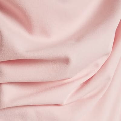 Pink Asymmetric Drape Jumpsuit