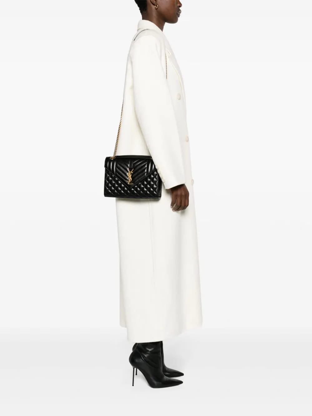 medium Envelope leather shoulder bag