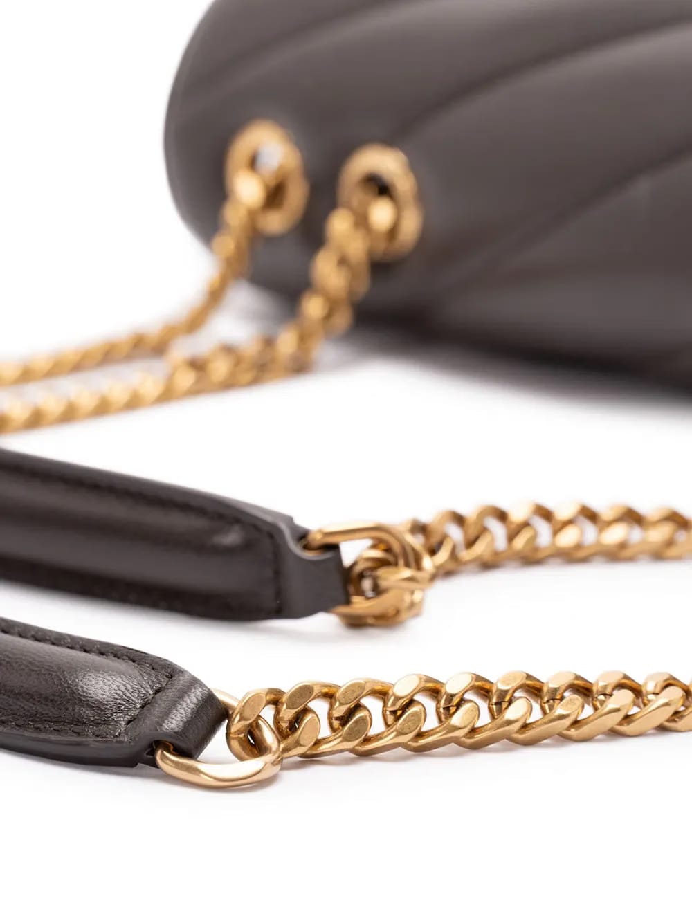 chevron chain shoulder bag