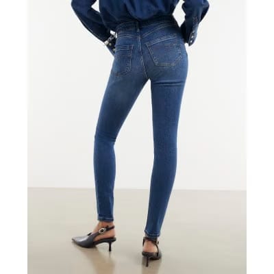 Blue Molly Sculpt Skinny Jeans