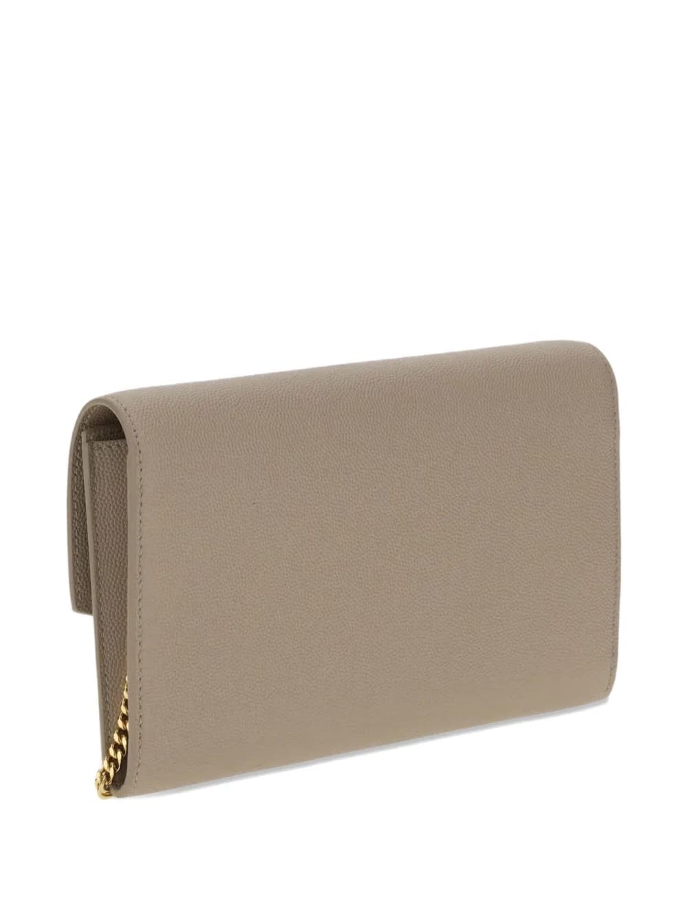 Uptown envelope leather clutch bag