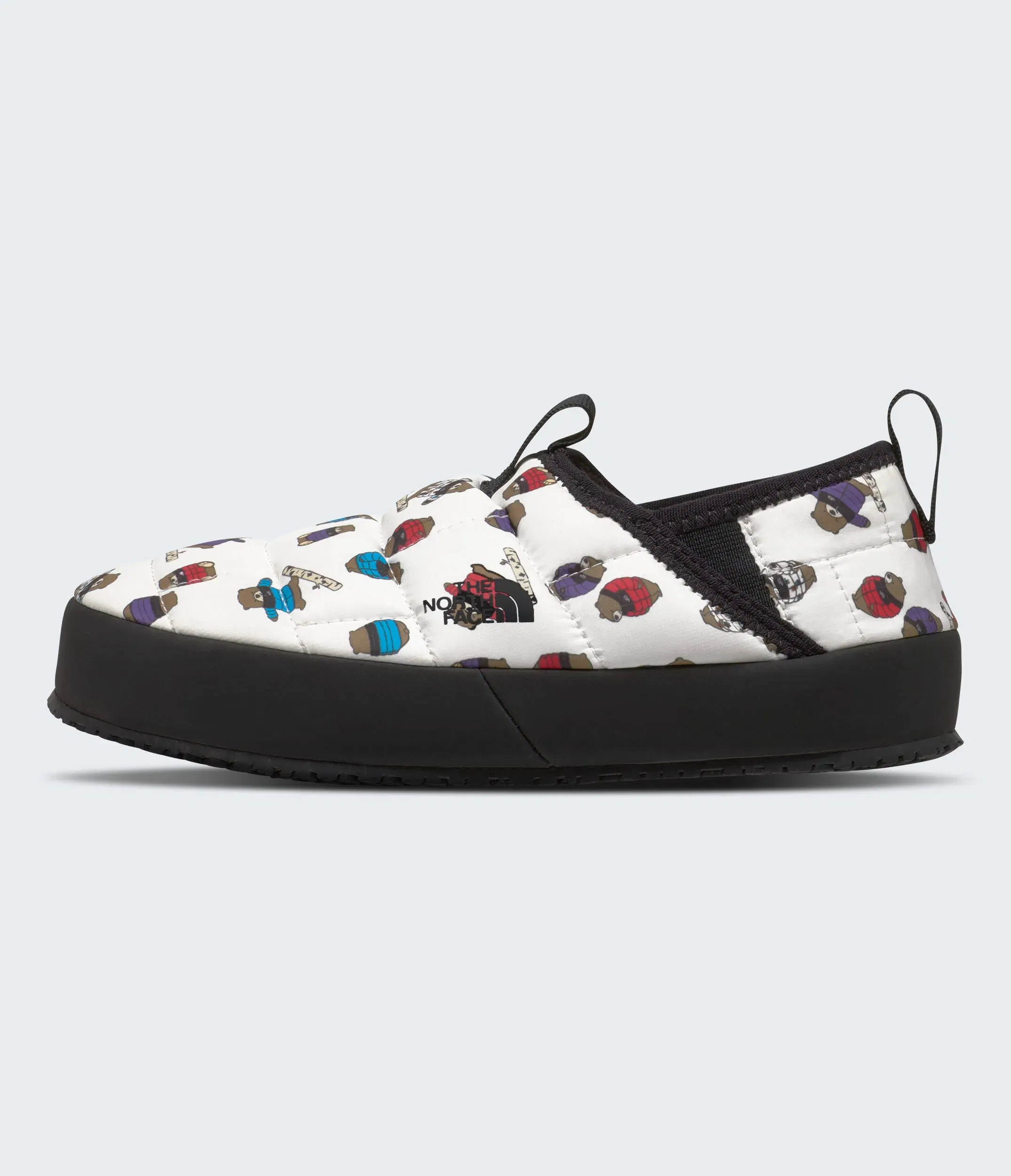 The North Face Youth Thermoball Traction Mules Ii Nuptse Bears Print Multi Nuptse Bears Print Multi