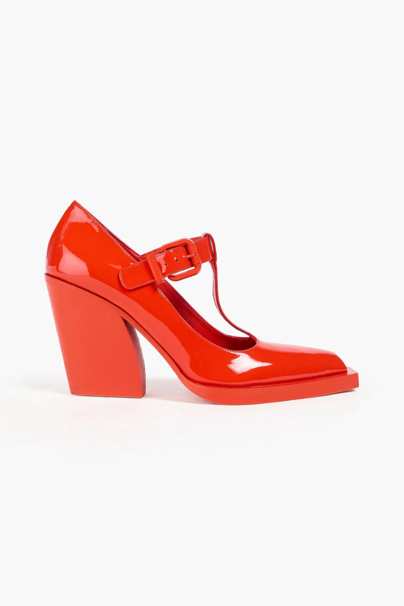 Zimmermann Patent-Leather Pumps Tomato Red Women's