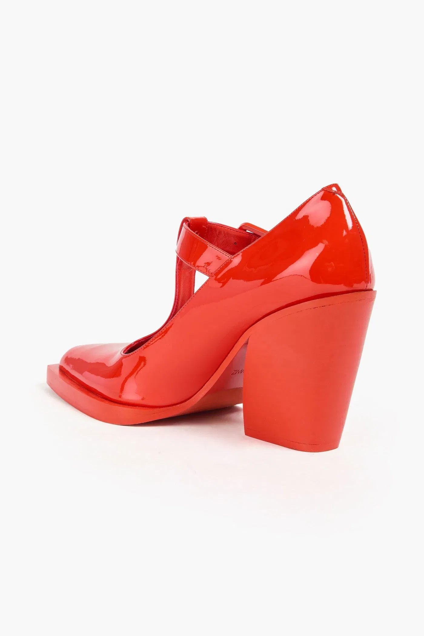 Zimmermann Patent-Leather Pumps Tomato Red Women's