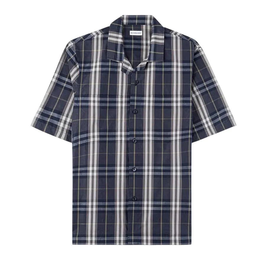 Burberry Men's Check In Shirt Camisa