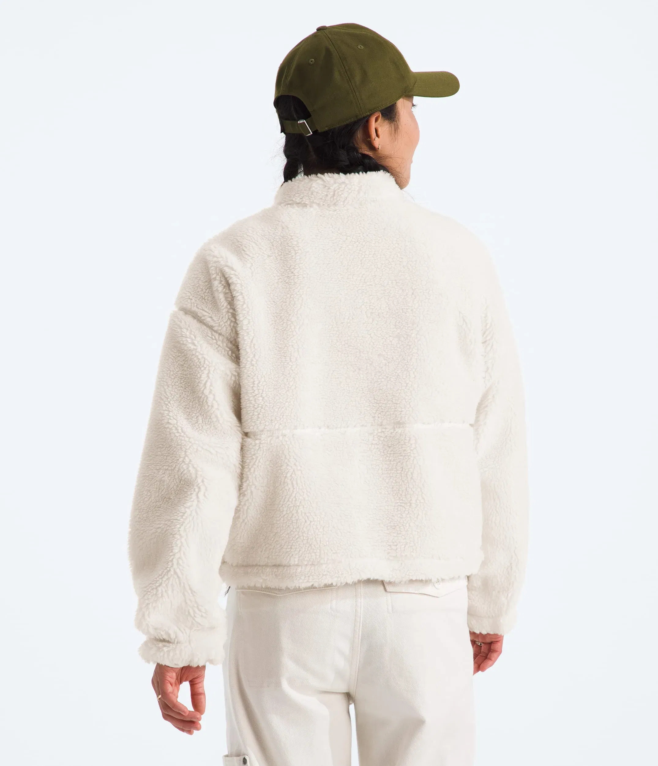 The North Face Women’s Extreme Pile 2 Full-Zip Jacket White Dune